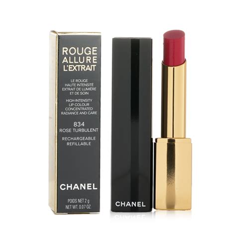 Chanel Rose Turbulent (834) Rouge Allure L'Extrait Lip